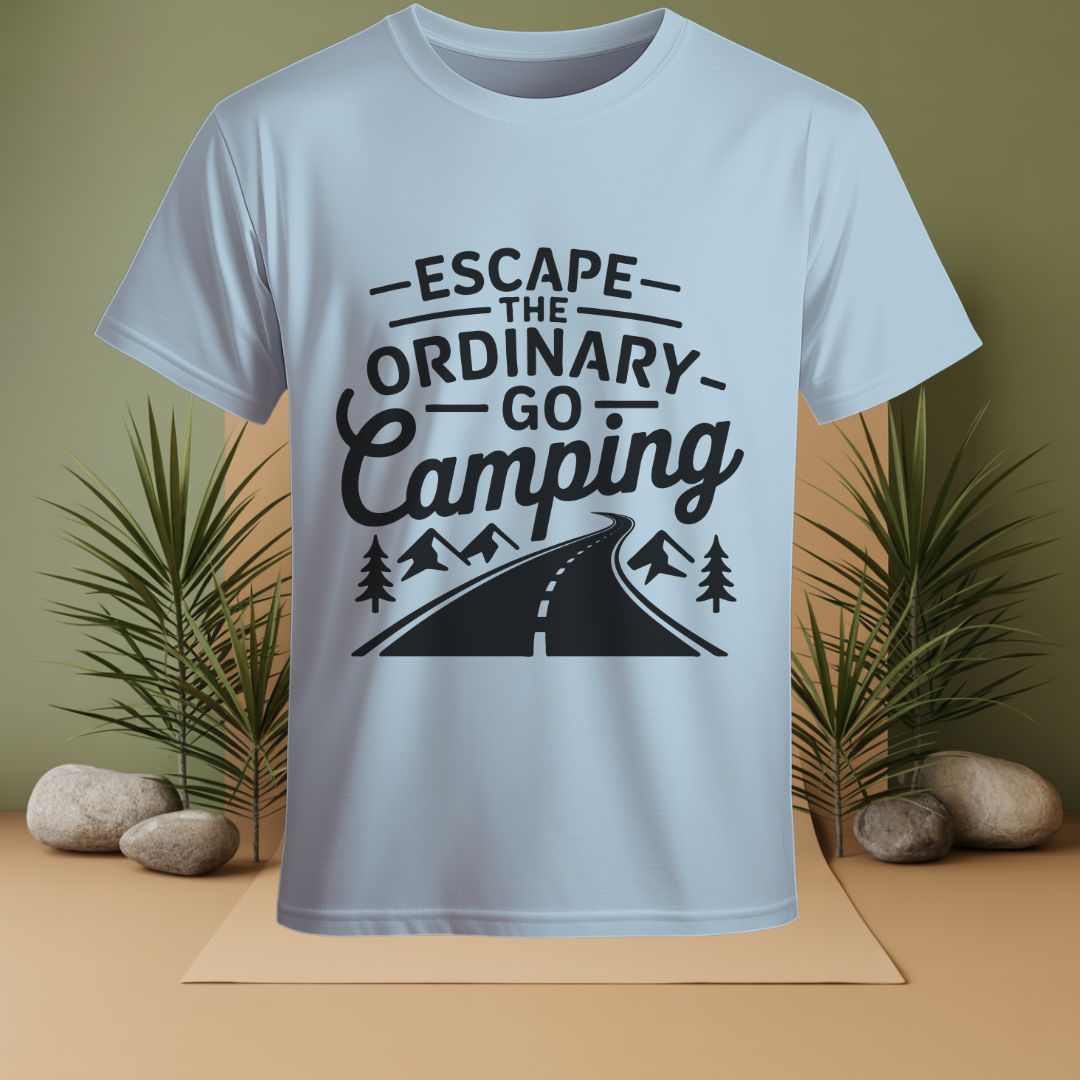 Escape The Ordinary Go Camping T-Shirt