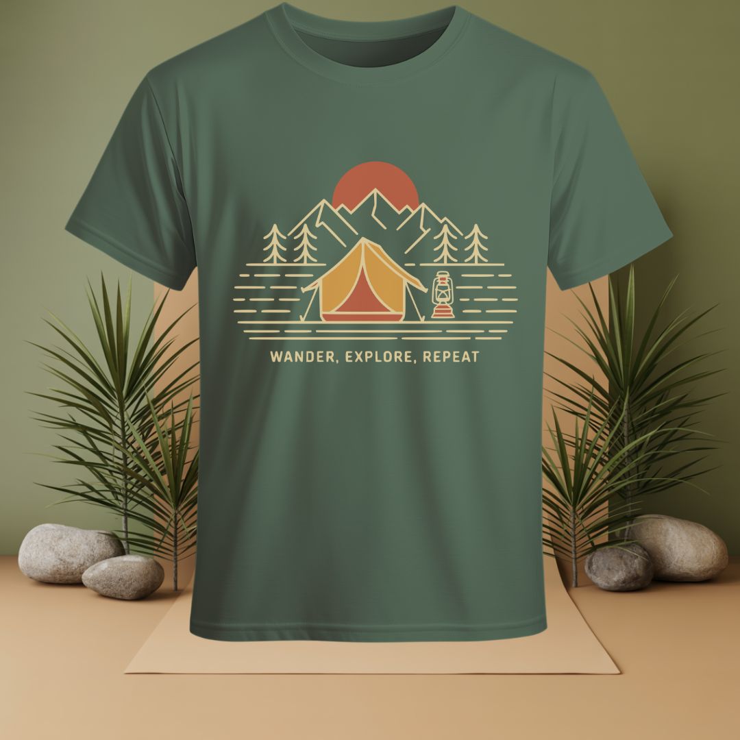 Wander, Explore, Repeat T-Shirt