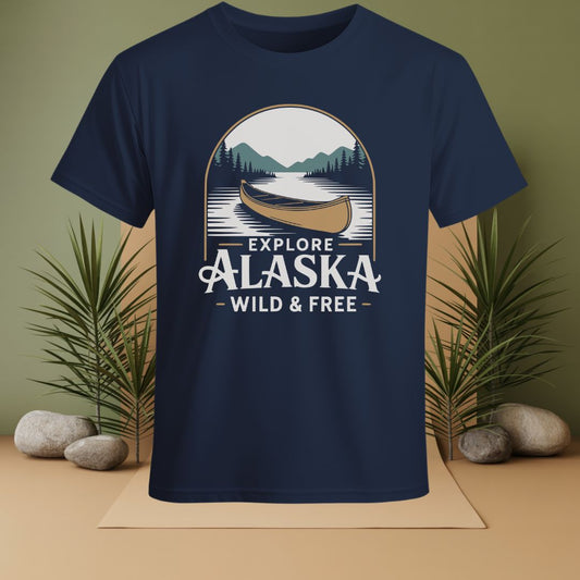 Explore Alaska Wild & Free T-Shirt