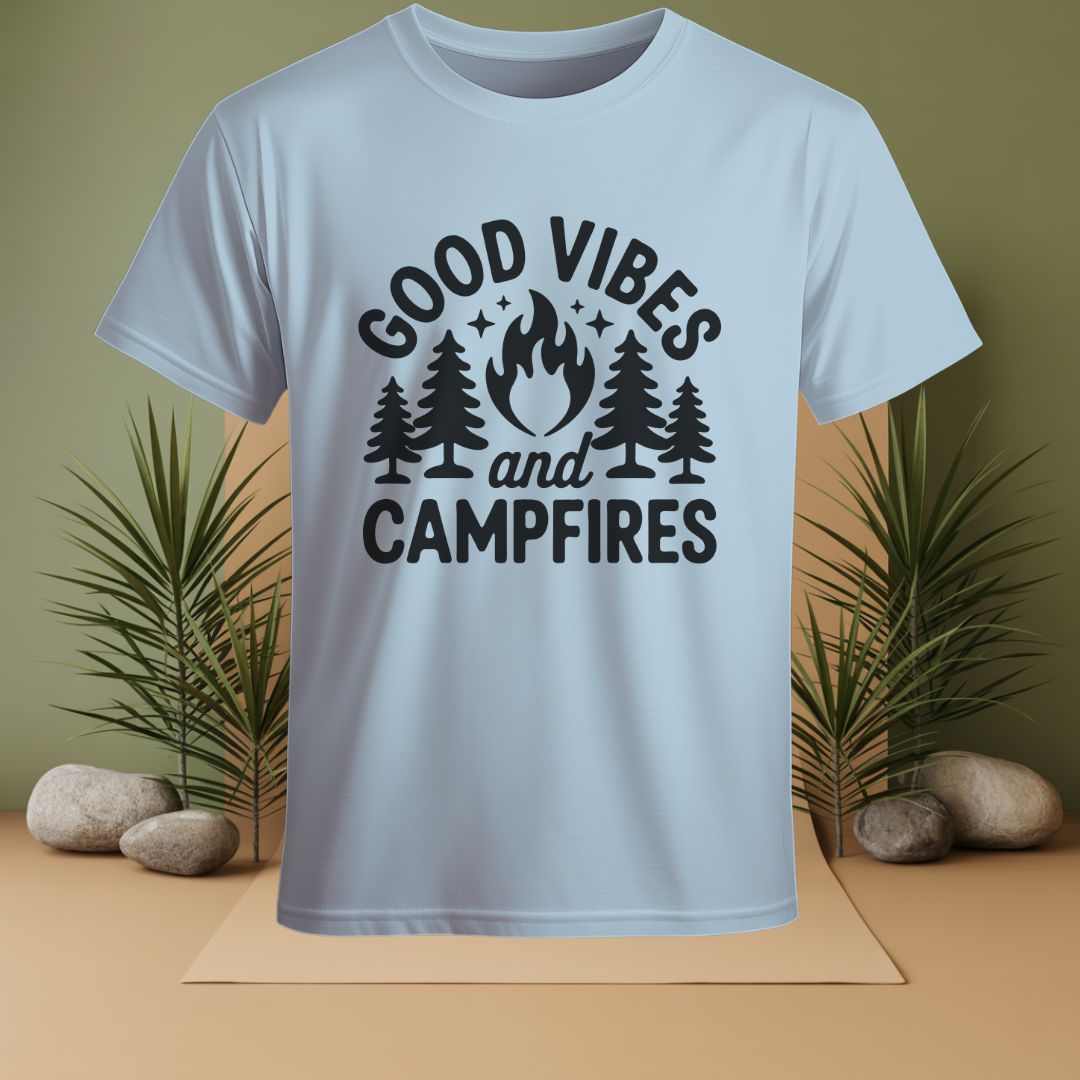 Good Vibes And Campfires T-Shirt