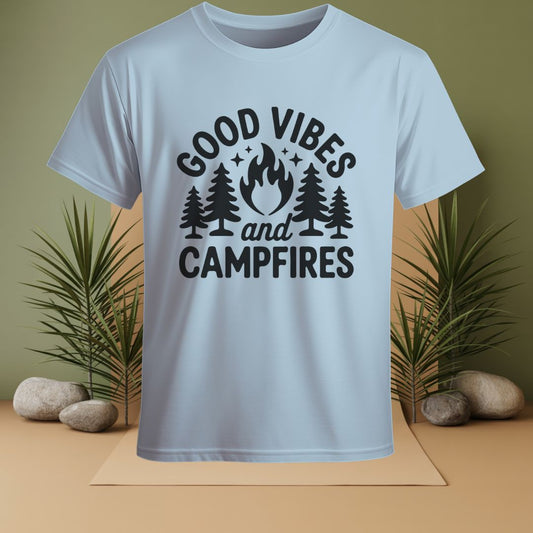 Good Vibes And Campfires T-Shirt