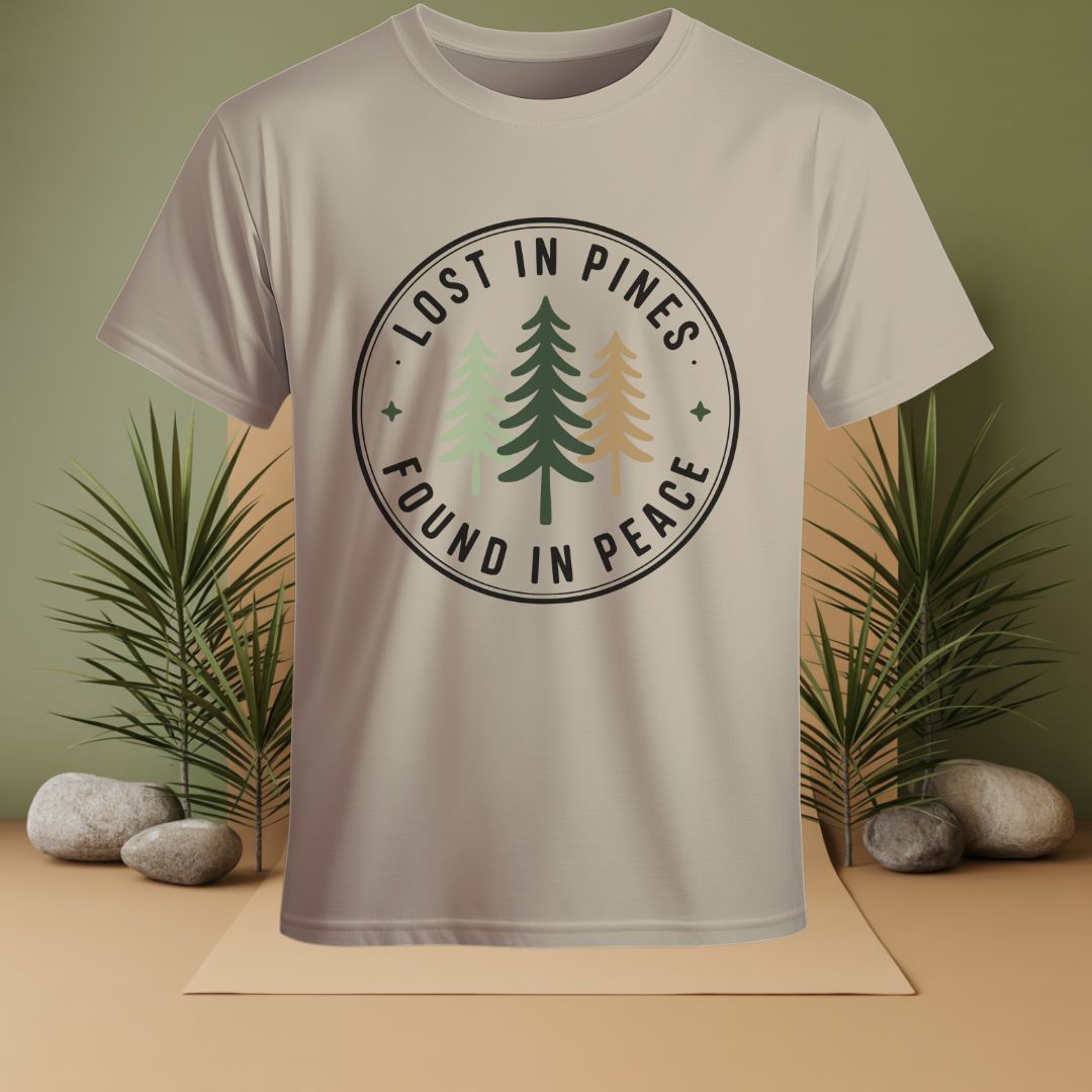 Lost In Pines Found In Peace T-Shirt