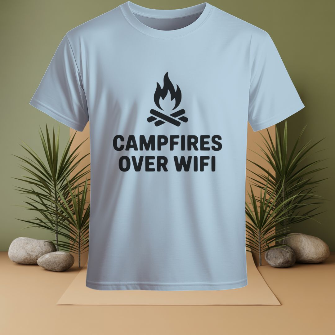 Campfires Over Wifi T-Shirt