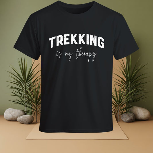 Trekking Is My Therapy T-Shirt