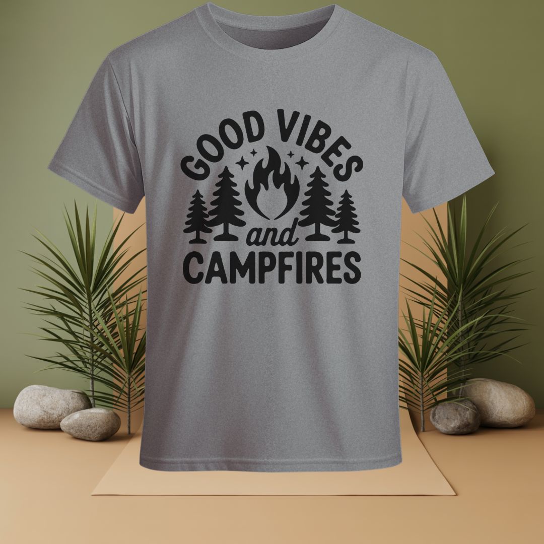 Good Vibes And Campfires T-Shirt
