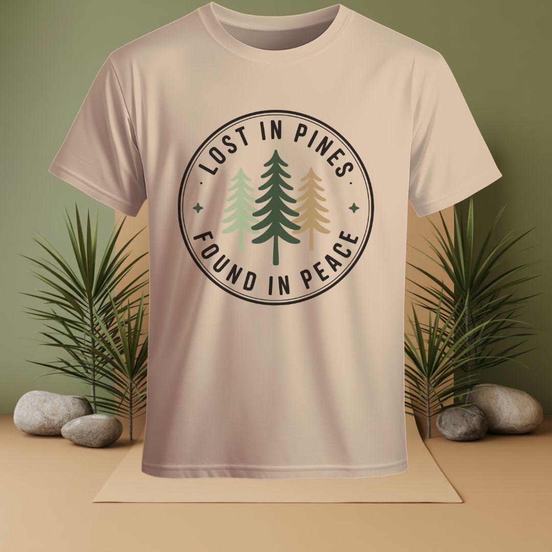 Lost In Pines Found In Peace T-Shirt
