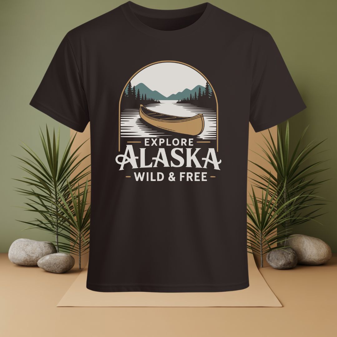 Explore Alaska Wild & Free T-Shirt