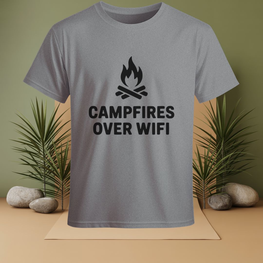 Campfires Over Wifi T-Shirt