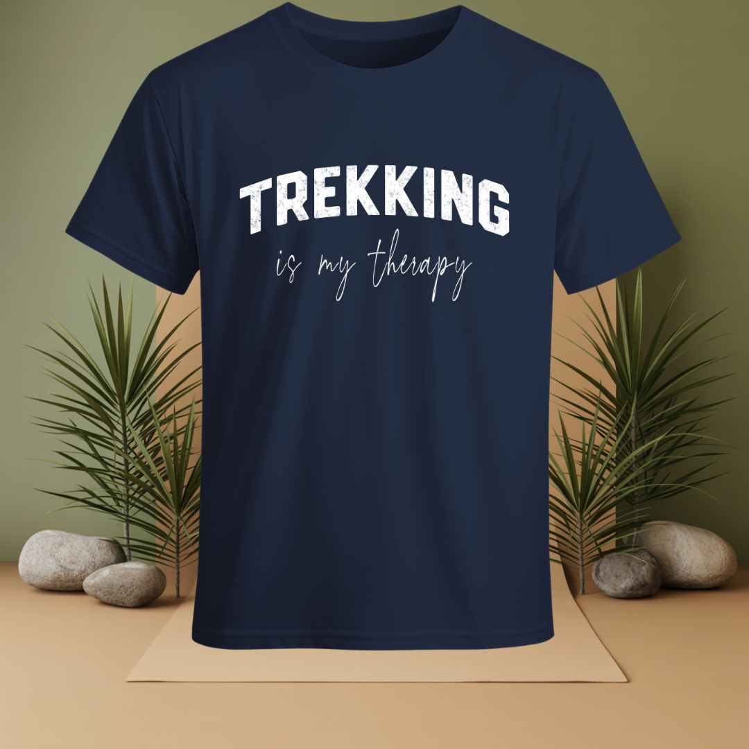 Trekking Is My Therapy T-Shirt