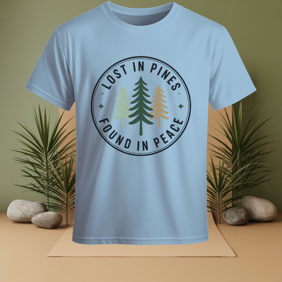 Lost In Pines Found In Peace T-Shirt