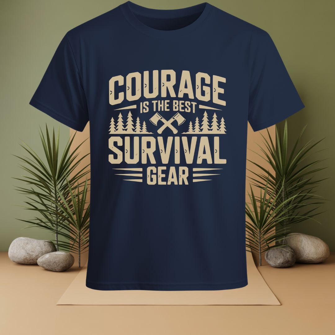 Courage Is The Best Survival Gear T-Shirt