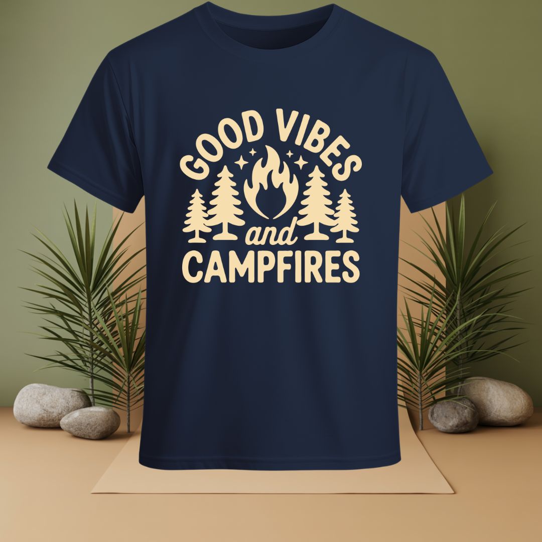 Good Vibes And Campfires T-Shirt