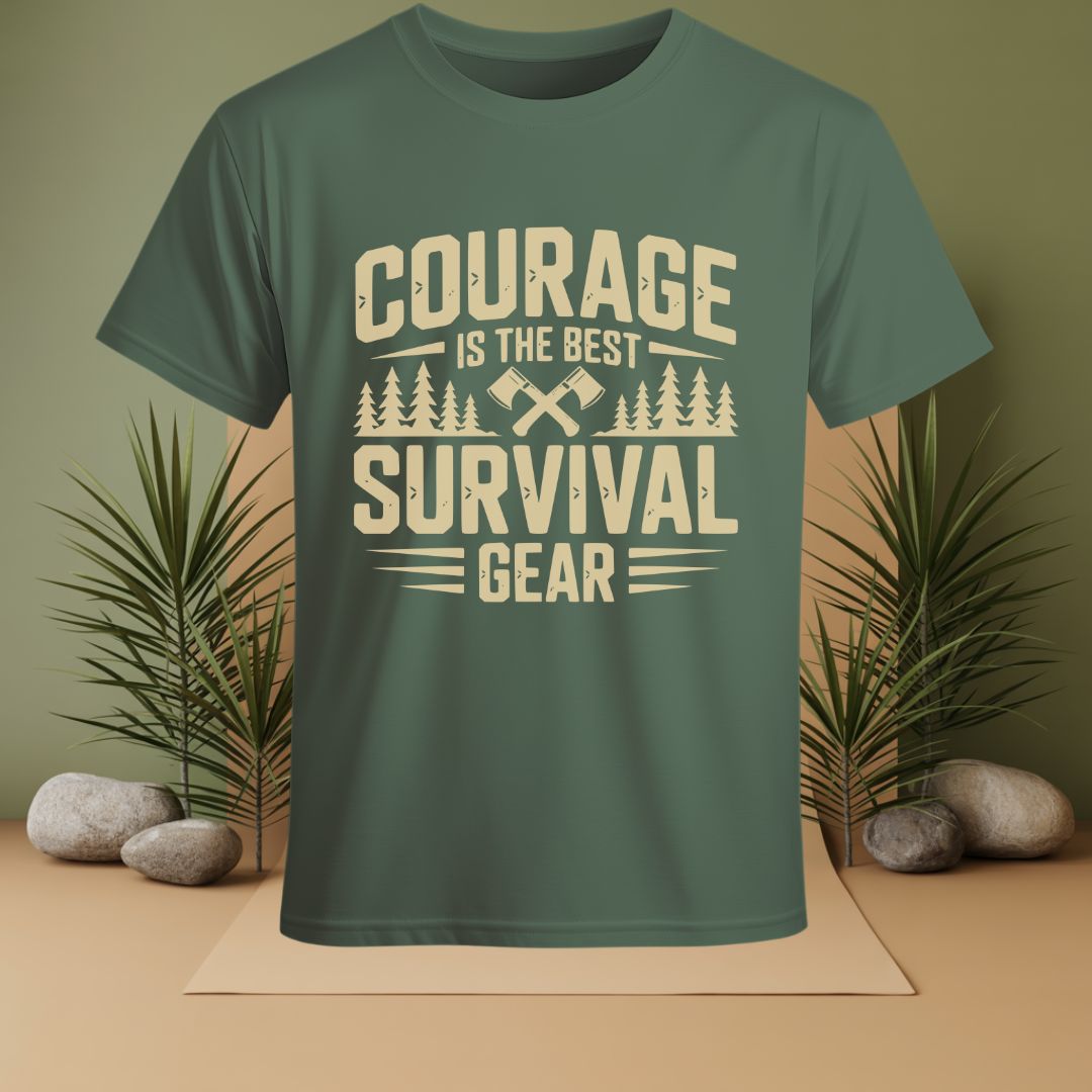 Courage Is The Best Survival Gear T-Shirt