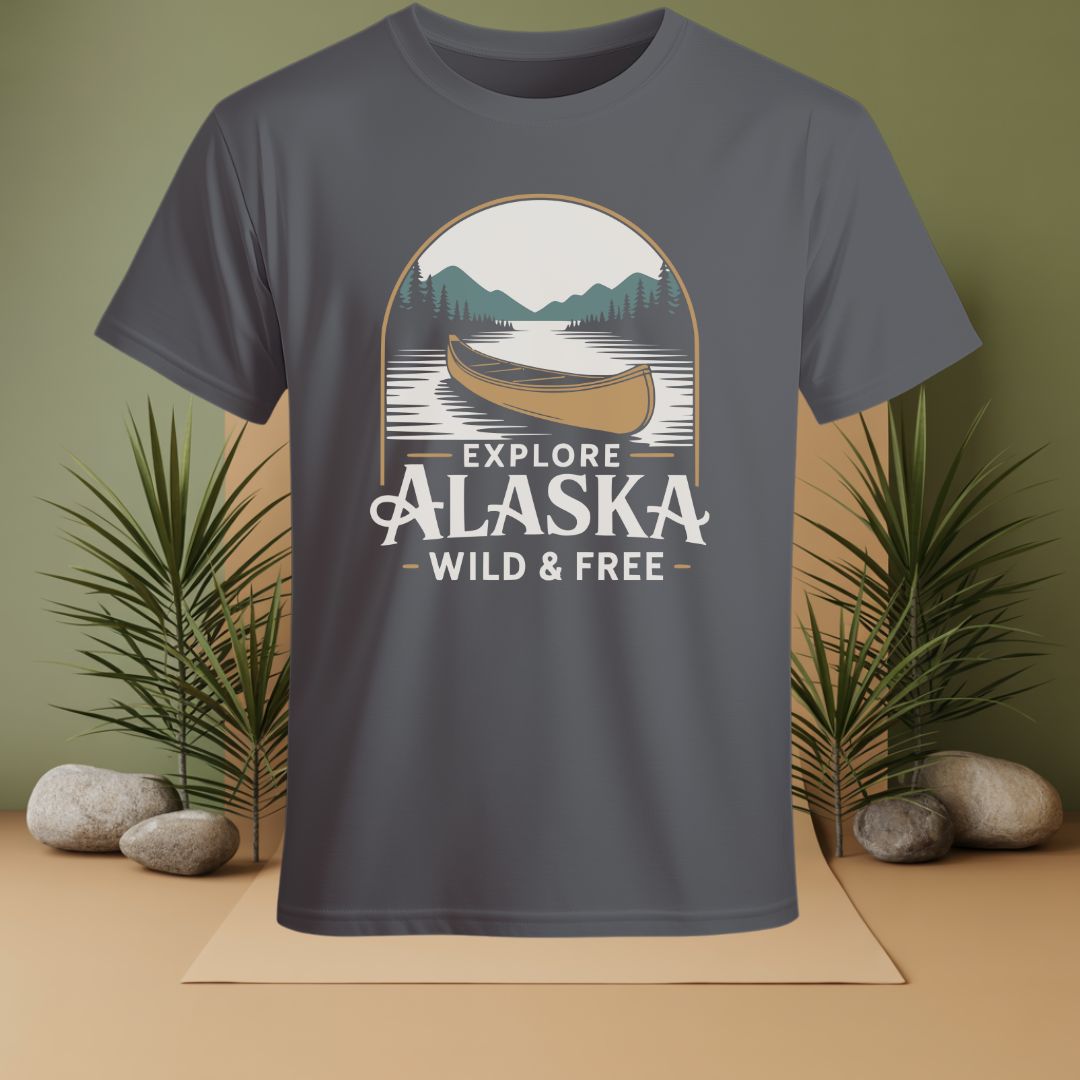Explore Alaska Wild & Free T-Shirt
