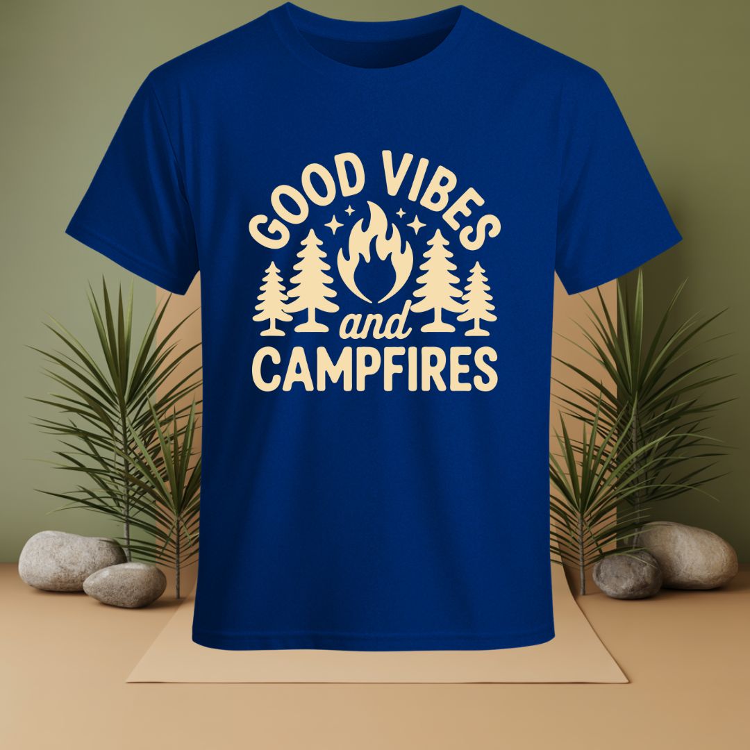 Good Vibes And Campfires T-Shirt