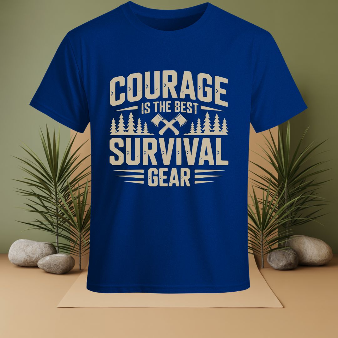 Courage Is The Best Survival Gear T-Shirt