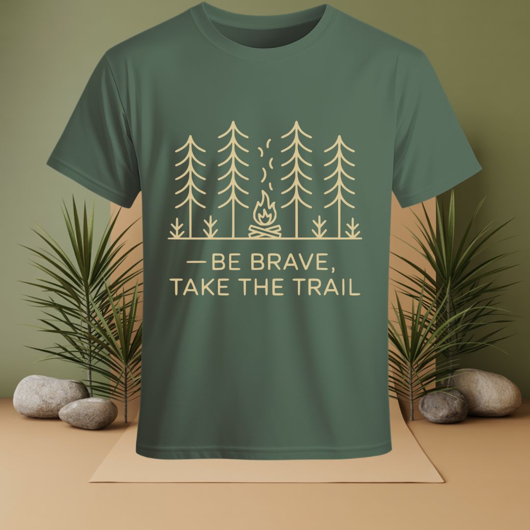 Be Brave, Take The Trail T-Shirt