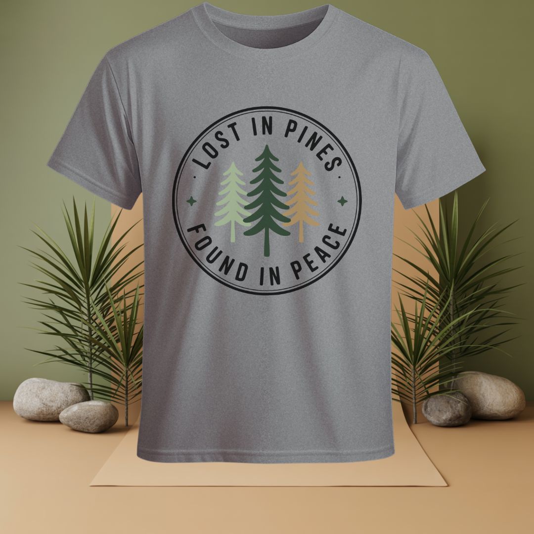 Lost In Pines Found In Peace T-Shirt
