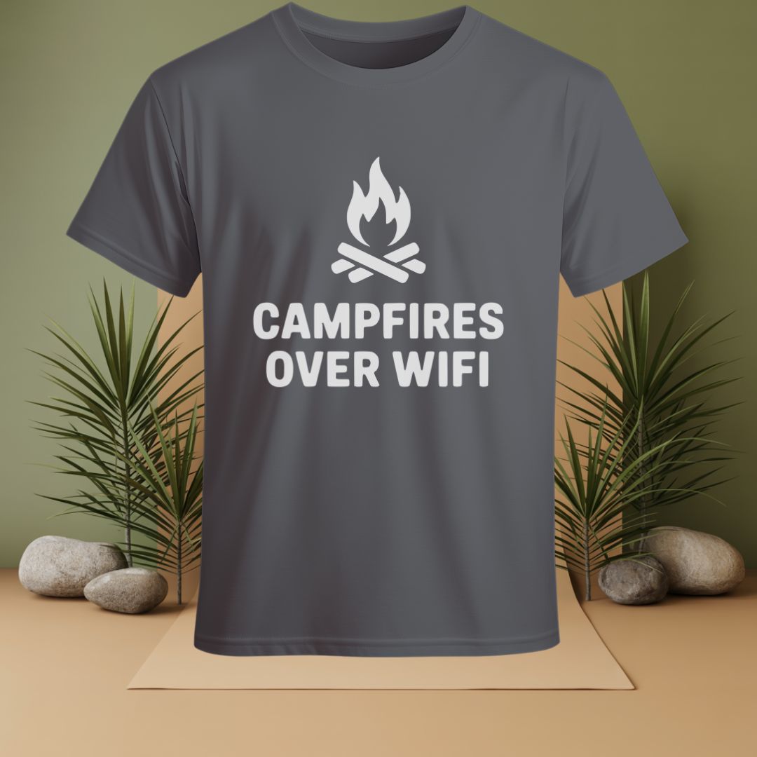 Campfires Over Wifi T-Shirt