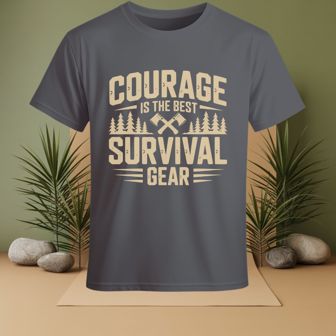 Courage Is The Best Survival Gear T-Shirt