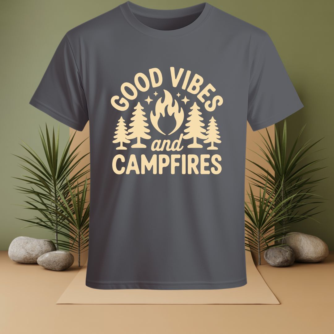 Good Vibes And Campfires T-Shirt