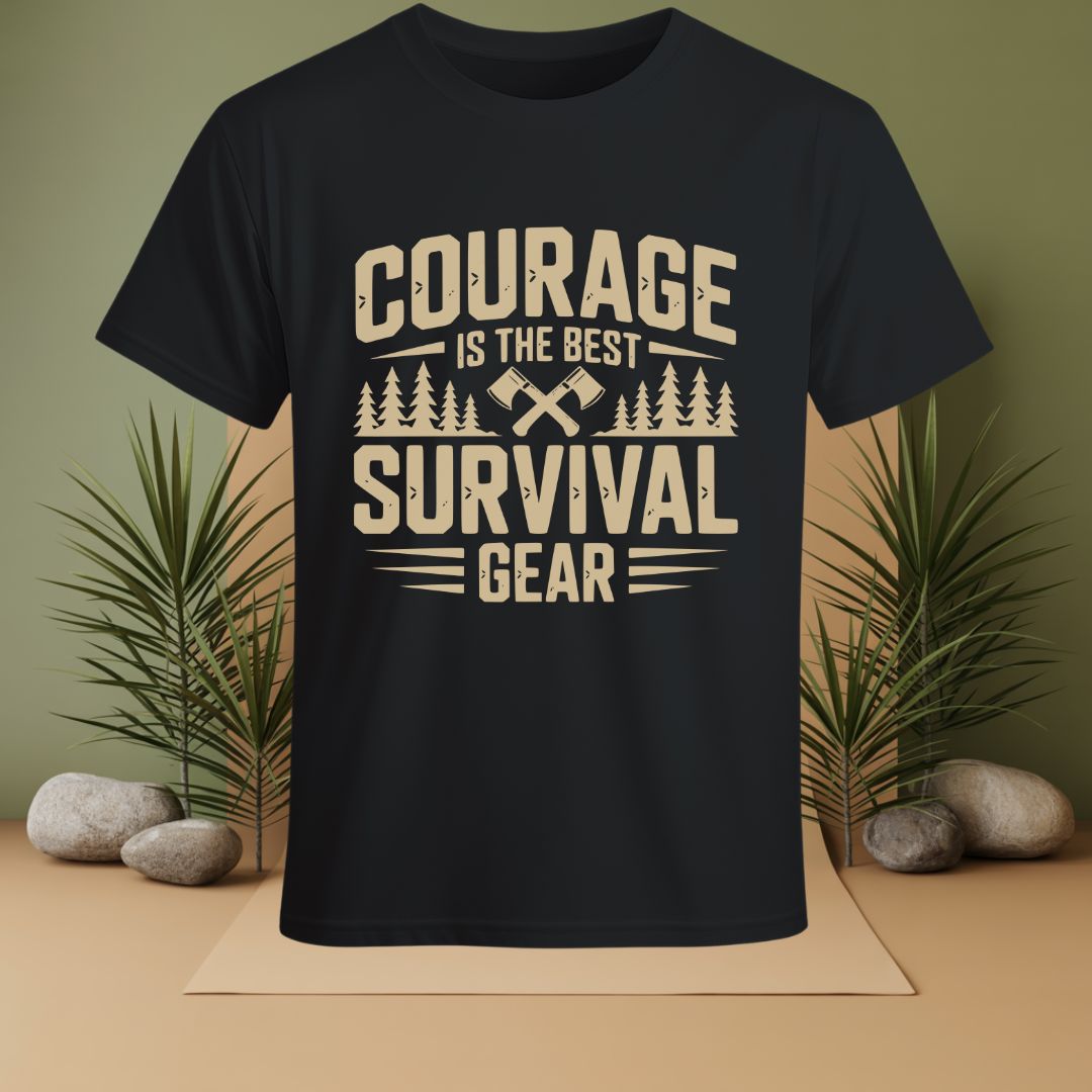 Courage Is The Best Survival Gear T-Shirt