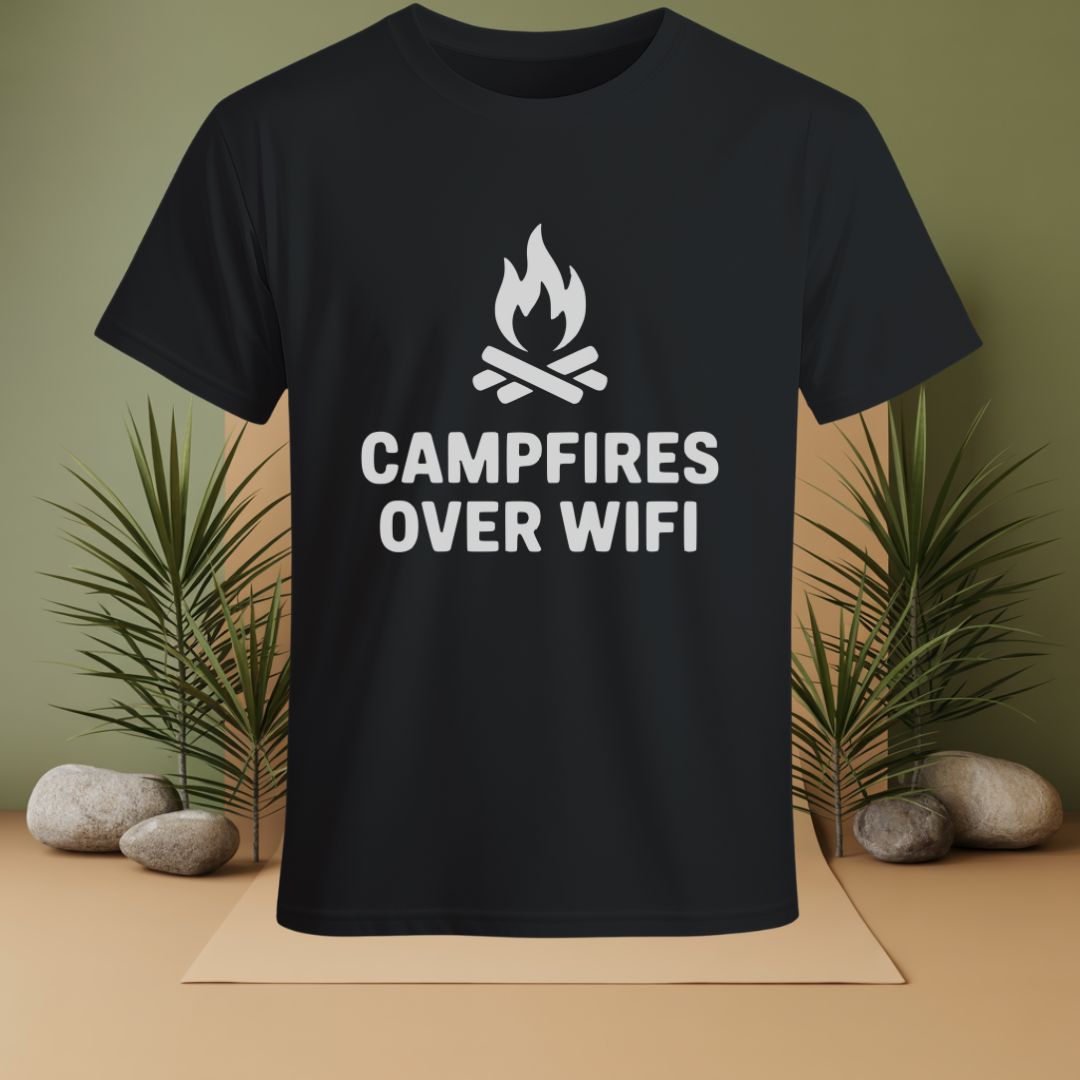 Campfires Over Wifi T-Shirt