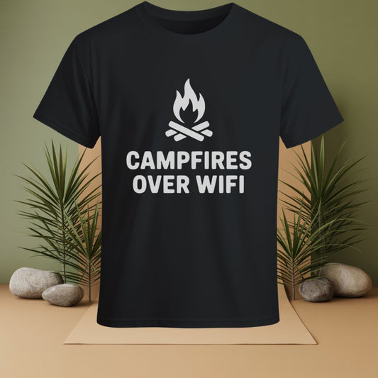 Campfires Over Wifi T-Shirt